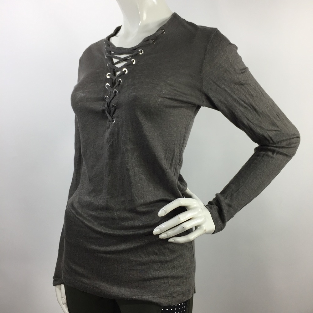 Iro Linen Long Sleeve Top XS - Picture 11 of 14